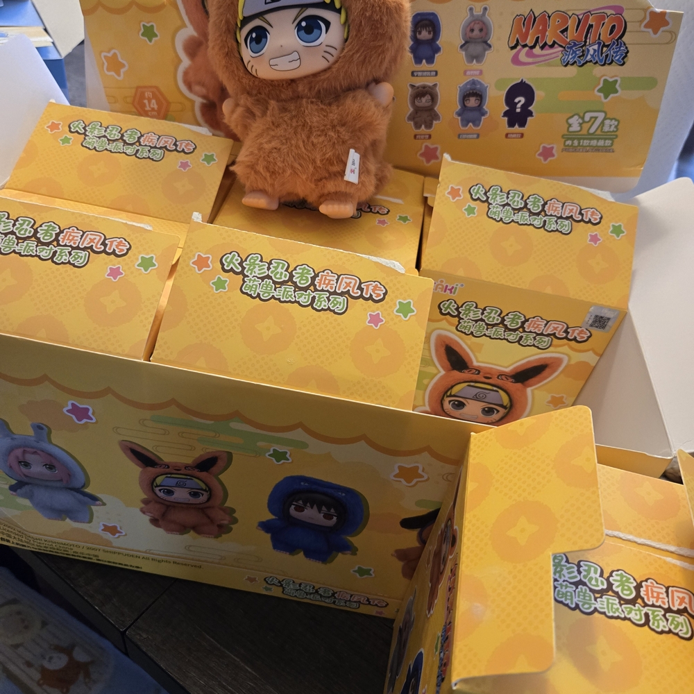 Naruto Cute Beast Party Series Five (5) Confirmed Boxes